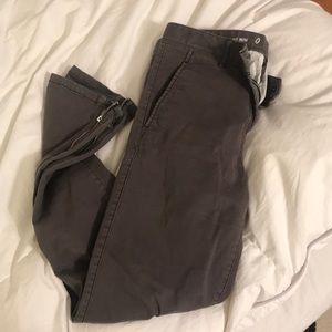 Gap khakis skinny jeans